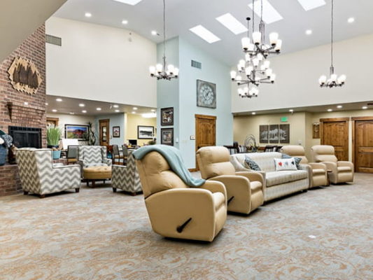 Mill View Memory Care in Bend Oregon - Lounge Area